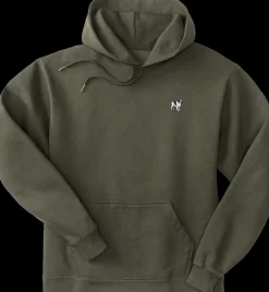 Big Dogs Medium-French Terry Fleece Embroidered Hoodie