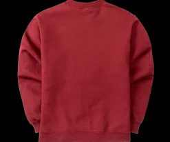 Big Dogs Medium-French Terry Fleece Embroidered Crew