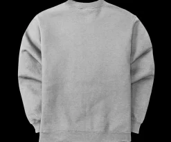 Big Dogs Medium-French Terry Fleece Embroidered Crew