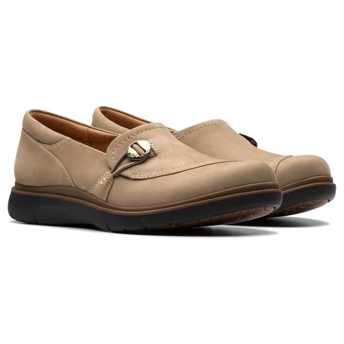 Women Clarks Wide|Standard-Certina Ease