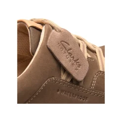 Women Clarks Wide|Standard-Naturex Tie WP