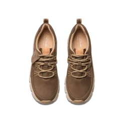 Women Clarks Wide|Standard-Naturex Tie WP