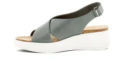 Women Ecco Standard|Sandals-Corksphere Wedge