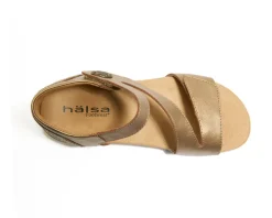Women Halsa Footwear Wide|Standard-Demi