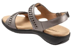 Women Trotters Wide|Sandals-Romi Woven