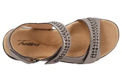 Women Trotters Wide|Sandals-Romi Woven